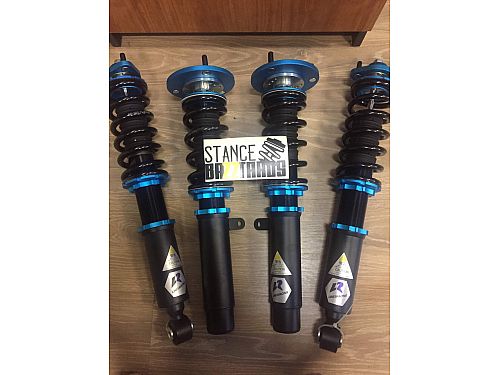 Комплект винтовой подвески (койловеров) LinesRacing Honda Civic 5 поколение (MK5) (EG) (Сзади сайлент ID10 WD40) (1992-1995) с регулировками высоты (фултап), жесткости (36 регулировок), развала,  SD-052