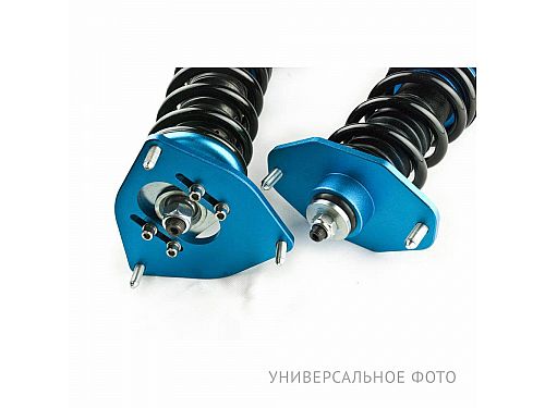 Комплект винтовой подвески (койловеров) LinesRacing Mitsubishi Lancer Evolution 1/2/3 (1994-1995) с регулировками высоты (фултап), жесткости (36 регулировок), развала,  SD-037