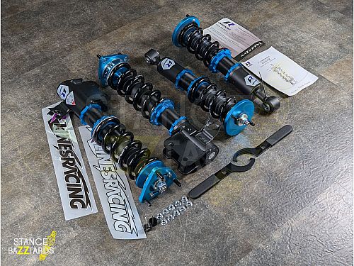 Комплект винтовой подвески (койловеров) LinesRacing NISSAN Almera N15 (1995-2000) с регулировками высоты (фултап), жесткости (36 регулировок), развала,  SD-004