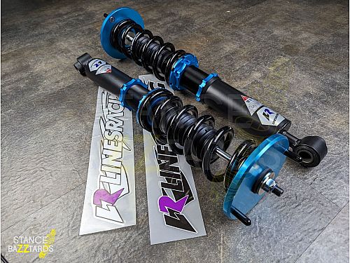 Комплект винтовой подвески (койловеров) LinesRacing Nissan 240SX S14 1995-1998 с регулировками высоты (фултап), жесткости (36 регулировок), развала, SD-015 Комплект винтовой подвески (койловеров) LinesRacing Nissan 240SX S14 1995-1998 с регулировками высоты (фултап), жесткости (36 регулировок), развала, SD-015