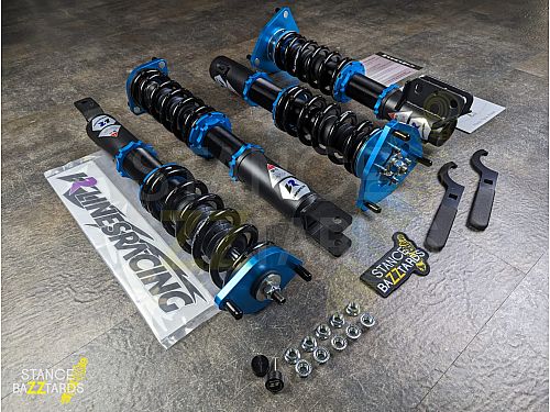 Комплект винтовой подвески (койловеров) LinesRacing Mitsubishi LANCER EVOLUTION 9 (2005-2007) с регулировками высоты (фултап), жесткости (36 регулировок), развала, SD-028