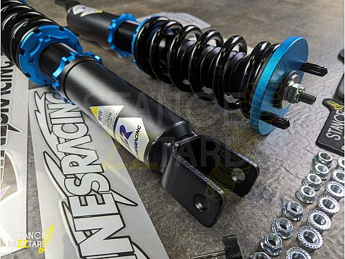Комплект винтовой подвески (койловеров) LinesRacing Honda Accord 8 поколение (MK8) (2007-2012) с регулировками высоты (фултап), жесткости (36 регулировок), развала, SD-034