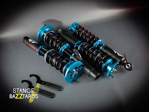 Комплект винтовой подвески (койловеров) LinesRacing BMW Z4 (E85) (2002-2009) с регулировками высоты (фултап), жесткости (36 регулировок), развала,  SD-055