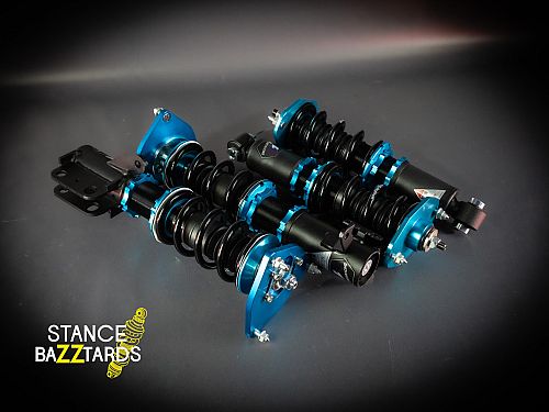 Комплект винтовой подвески (койловеров) LinesRacing Subaru BRZ 2013- с регулировками высоты (фултап), жесткости (36 регулировок), развала, SD-061