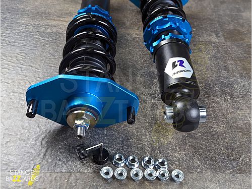 Комплект винтовой подвески (койловеров) LinesRacing Subaru Impreza STI 3 поколение (MK3) (GR) 2008-2014 с регулировками высоты (фултап), жесткости (36 регулировок), развала, SD-119 Комплект винтовой подвески (койловеров) LinesRacing Subaru Impreza STI 3 поколение (MK3) (GR) 2008-2014 с регулировками высоты (фултап), жесткости (36 регулировок), развала, SD-119