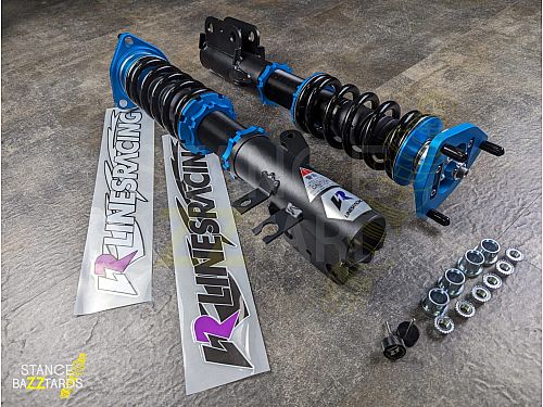 Комплект винтовой подвески (койловеров) Lines Racing Mazda CX-5 (2012-2016) с регулировками высоты (фултап), жесткости (36 регулировок), развала, SD-127