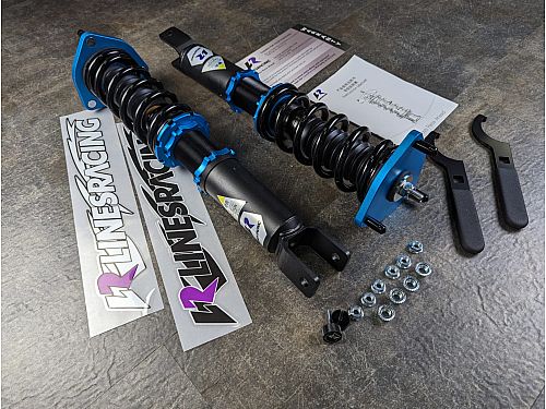 Комплект винтовой подвески (койловеров) LinesRacing Mazda MX-5 (ND) (2015-) с регулировками высоты (фултап), жесткости (36 регулировок), развала,  SD-149