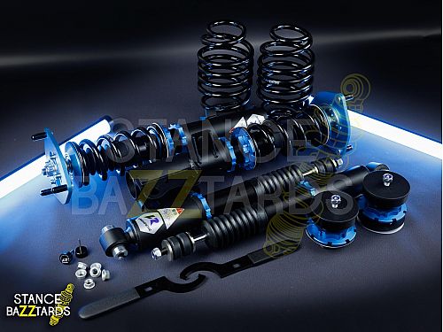 Комплект винтовой подвески (койловеров) LinesRacing Toyota Corolla 10 поколение (MK10) (E140, E150) (2006-2018) (разделённого типа) с регулировками высоты (фултап), жесткости (36 регулировок), развала, SD-161