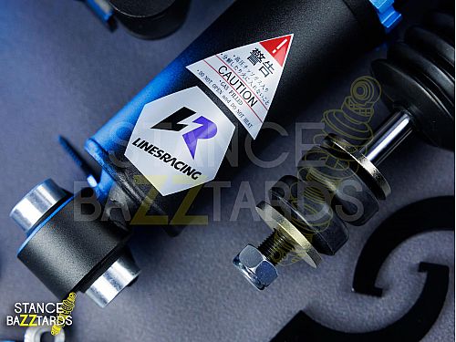 Комплект винтовой подвески (койловеров) LinesRacing Toyota Corolla 10 поколение (MK10) (E140, E150) (2006-2018) (разделённого типа) с регулировками высоты (фултап), жесткости (36 регулировок), развала, SD-161 Комплект винтовой подвески (койловеров) LinesRacing Toyota Corolla 10 поколение (MK10) (E140, E150) (2006-2018) (разделённого типа) с регулировками высоты (фултап), жесткости (36 регулировок), развала, SD-161
