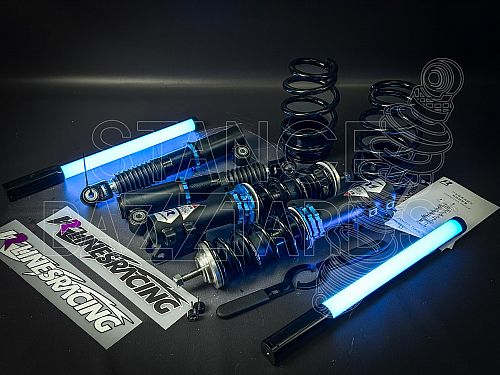 Комплект винтовой подвески (койловеров) LinesRacing Kia SOUL 1 поколение (AM), (2008-2013), с регулировками высоты (фултап), жесткости (36 регулировок), развала, SD-172