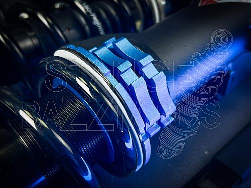 Комплект винтовой подвески (койловеров) LinesRacing Kia SOUL 1 поколение (AM), (2008-2013), с регулировками высоты (фултап), жесткости (36 регулировок), развала, SD-172