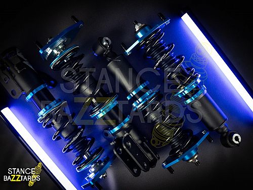 Комплект винтовой подвески (койловеров) Lines Racing Toyota GR86 2021- с регулировками высоты (фултап), жесткости (36 регулировок), развала, SD-180 Комплект винтовой подвески (койловеров) Lines Racing Toyota GR86 2021- с регулировками высоты (фултап), жесткости (36 регулировок), развала, SD-180