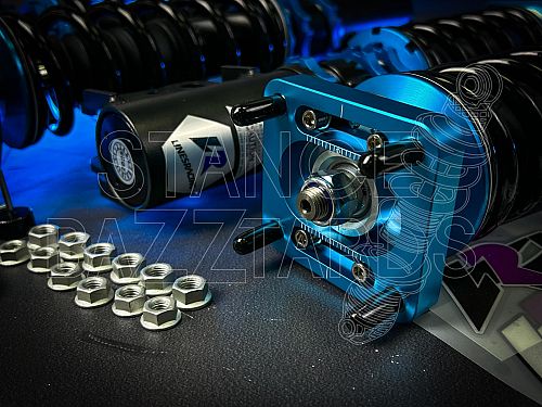 Комплект винтовой подвески (койловеров) Lines Racing Toyota MR2 (SW20) 1991-1998 с регулировками высоты (фултап), жесткости (36 регулировок), развала, SD-182
