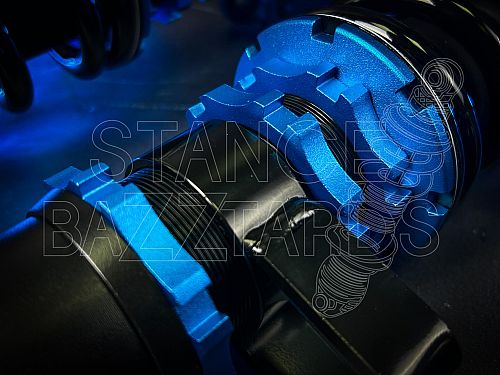 Комплект винтовой подвески (койловеров) Lines Racing Toyota MR2 (SW20) 1991-1998 с регулировками высоты (фултап), жесткости (36 регулировок), развала, SD-182