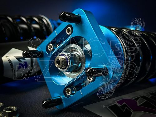 Комплект винтовой подвески (койловеров) Lines Racing Toyota MR2 (SW20) 1991-1998 с регулировками высоты (фултап), жесткости (36 регулировок), развала, SD-182