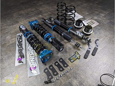 Комплект винтовой подвески (койловеров) Lines Racing Ford Mustang MK4 (Кроме Cobra 1999-2004) 1994-2004 с регулировками высоты (фултап), жесткости (36 регулировок), развала, SD-186 Комплект винтовой подвески (койловеров) Lines Racing Ford Mustang MK4 (Кроме Cobra 1999-2004) 1994-2004 с регулировками высоты (фултап), жесткости (36 регулировок), развала, SD-186
