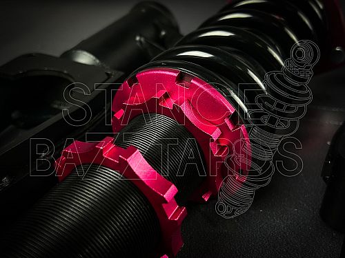 Комплект винтовой подвески (койловеров) LinesRacing Alfa Romeo Stelvio AWD 2016-2023 с регулировками высоты (фултап), жесткости (36 регулировок), развала, SD-203 Комплект винтовой подвески (койловеров) LinesRacing Alfa Romeo Stelvio AWD 2016-2023 с регулировками высоты (фултап), жесткости (36 регулировок), развала, SD-203