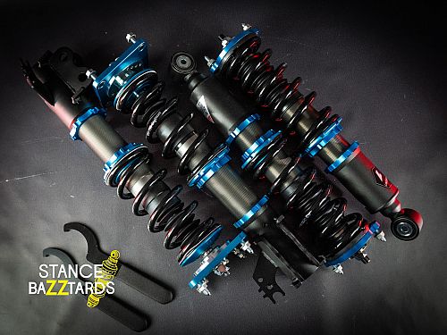 Комплект винтовой подвески (койловеров) LinesRacing Toyota Starlet Turbo 80 series (1990-1998), SD-230 — фото 3