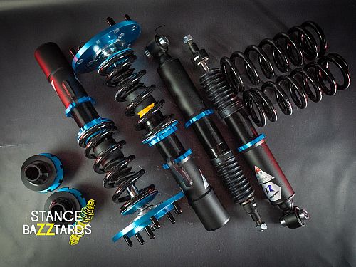 Комплект винтовой подвески (койловеров) LinesRacing BMW M4 F82 (2013-2020) RWD (опора 5 болтов, задняя регулировка на штоке, кроме AWD, 4WD, авто с электро подвеской) с регулировками высоты (фултап), жесткости (36 регулировок), развала, SD-240