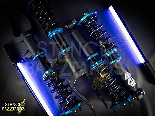 Комплект винтовой подвески (койловеров) LinesRacing BMW 5 Серия G30,G38 (2016-2021) AWD с регулировками высоты (фултап), жесткости (36 регулировок), развала, SD-246