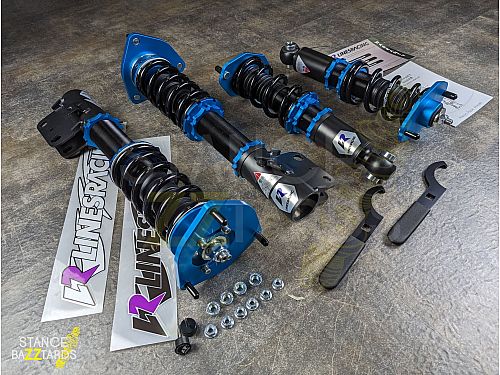 Комплект винтовой подвески (койловеров) LinesRacing Subaru LEGACY 5 поколение (MK5) (BM9/BR9) 2009-2013  с регулировками высоты (фултап), жесткости (36 регулировок), развала, SD-099