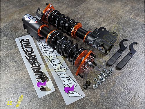 Комплект винтовой подвески (койловеров) LinesRacing Drift серия Nissan 240SX S13 1989-1994 с регулировками высоты (фултап), жесткости (36 регулировок), развала, SDD-013 Комплект винтовой подвески (койловеров) LinesRacing Drift серия Nissan 240SX S13 1989-1994 с регулировками высоты (фултап), жесткости (36 регулировок), развала, SDD-013