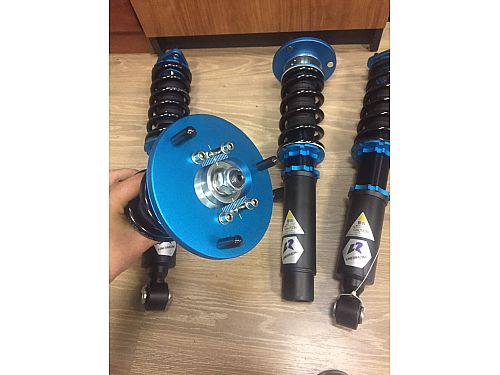 Комплект винтовой подвески (койловеров) LinesRacing Honda Civic 5 поколение (MK5) (EG) (Сзади сайлент ID10 WD40) (1992-1995) с регулировками высоты (фултап), жесткости (36 регулировок), развала,  SD-052