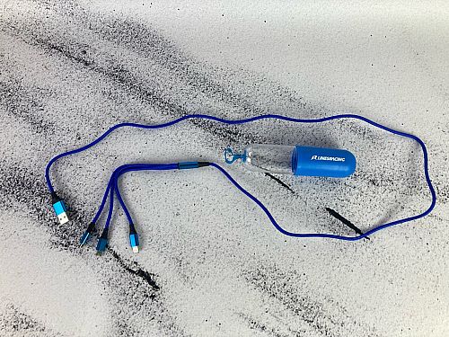 Usb кабель для зарядки 3 в 1 Linesracing (microUSB, Type C, Lightning ), zaryadka_lr