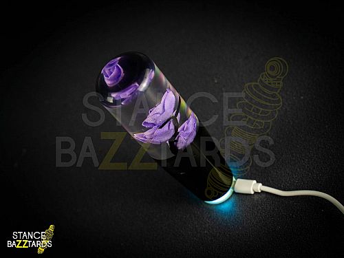 Ручка переключения передач в стиле JDM Японской розы с LED подсветкой 15см (Фиолетовый), SK-5PURPLE Ручка переключения передач в стиле JDM Японской розы с LED подсветкой 15см (Фиолетовый), SK-5PURPLE