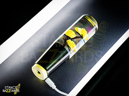 Ручка переключения передач в стиле JDM Японской розы с LED подсветкой 15см (Желтый), SK-5YELLOW