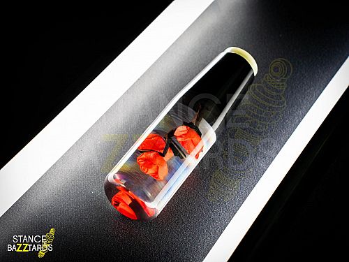 Ручка переключения передач в стиле JDM Японской розы с LED подсветкой 15см (Красный), SK-5RED