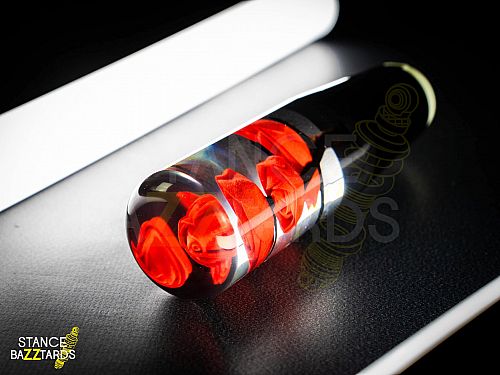 Ручка переключения передач в стиле JDM Японской розы с LED подсветкой 15см (Красный), SK-5RED Ручка переключения передач в стиле JDM Японской розы с LED подсветкой 15см (Красный), SK-5RED