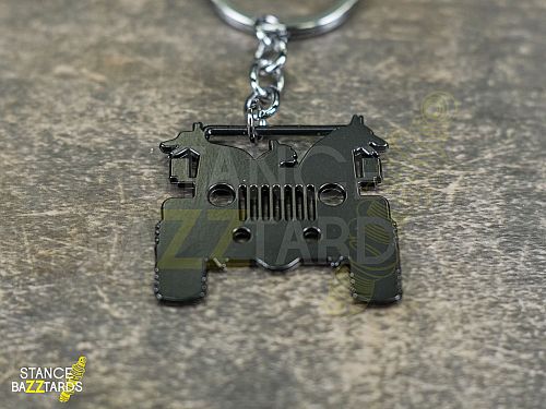 Брелок на ключи Jeep, JBR-KC-22_bk Брелок на ключи Jeep, JBR-KC-22_bk