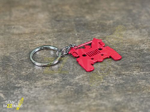 Брелок на ключи Jeep, JBR-KC-22_red