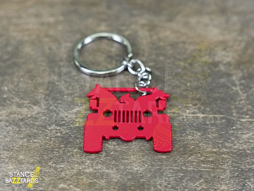 Брелок на ключи Jeep, JBR-KC-22_red Брелок на ключи Jeep, JBR-KC-22_red