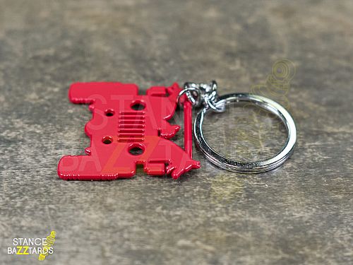 Брелок на ключи Jeep, JBR-KC-22_red Брелок на ключи Jeep, JBR-KC-22_red