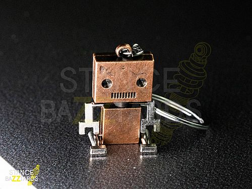 Брелок на ключи Robot Бронзовый, JBR-KC-5RED Брелок на ключи Robot Бронзовый, JBR-KC-5RED