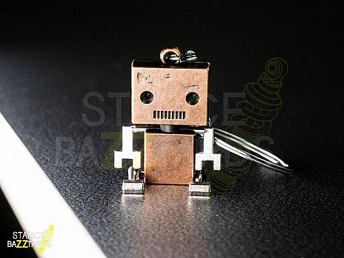 Брелок на ключи Robot Бронзовый, JBR-KC-5RED Брелок на ключи Robot Бронзовый, JBR-KC-5RED