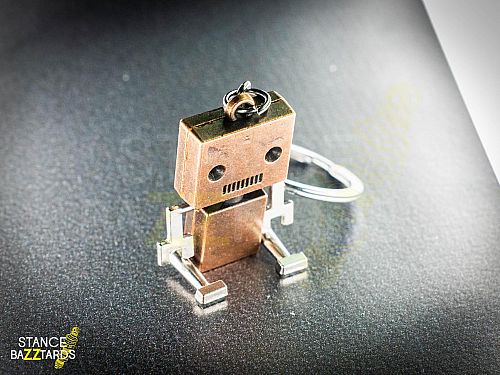 Брелок на ключи Robot Бронзовый, JBR-KC-5RED Брелок на ключи Robot Бронзовый, JBR-KC-5RED