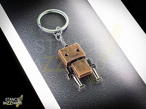 Брелок на ключи Robot Бронзовый, JBR-KC-5RED Брелок на ключи Robot Бронзовый, JBR-KC-5RED