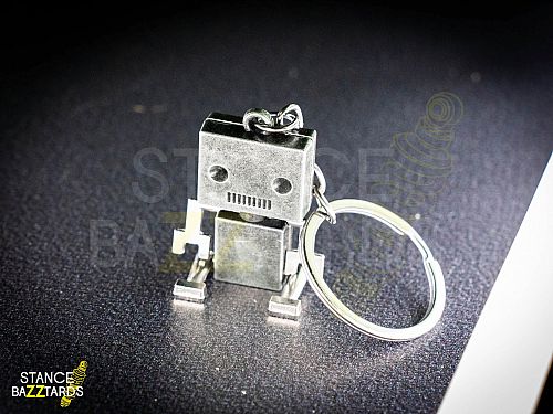 Брелок на ключи Robot Серебристый, JBR-KC-5SILVER Брелок на ключи Robot Серебристый, JBR-KC-5SILVER