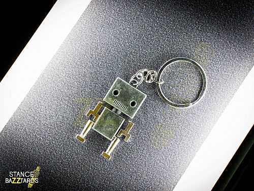 Брелок на ключи Robot Серебристый, JBR-KC-5SILVER Брелок на ключи Robot Серебристый, JBR-KC-5SILVER