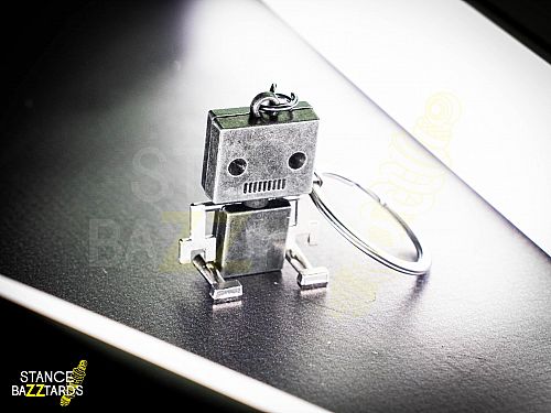 Брелок на ключи Robot Серебристый, JBR-KC-5SILVER Брелок на ключи Robot Серебристый, JBR-KC-5SILVER