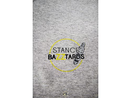 Футболка фирменная Stancebazztards серая (100% хлопок), SBFUTB_01 Футболка фирменная Stancebazztards серая (100% хлопок), SBFUTB_01