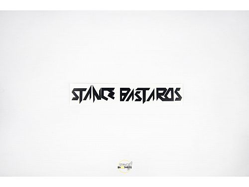 Наклейка Stancebazztards фирменная малая, SBNAKL_03