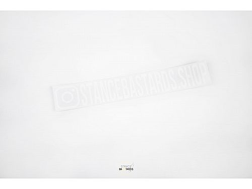 Наклейка Stancebazztards фирменная инстаграм, SBNAKL_02