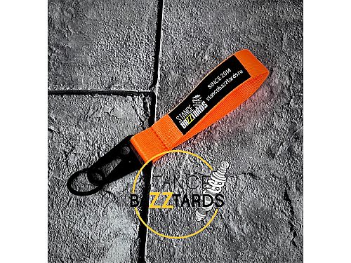 Брелок-ремувка с вышивкой StanceBazztards оранжевая, SB_RBF_Orange Брелок-ремувка с вышивкой StanceBazztards оранжевая, SB_RBF_Orange