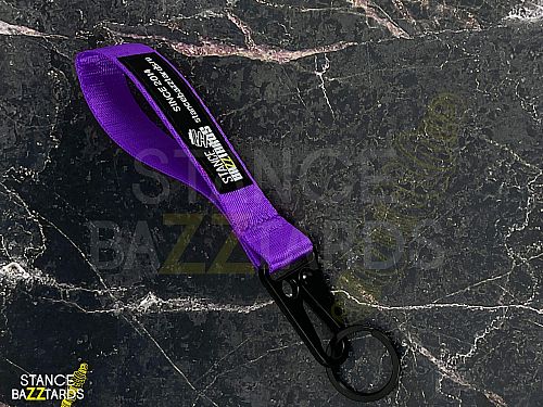 Брелок-ремувка с вышивкой StanceBazztards фиолетовый, SB_RBF_Purple