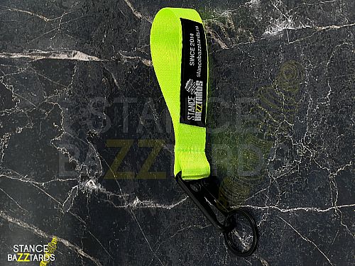 Брелок-ремувка с вышивкой StanceBazztards кислотно зеленая, SB_RBF_green