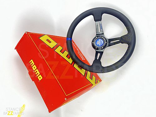 SB Sports Steering Wheel черная кожа MOMO, SSW_black_MOMO